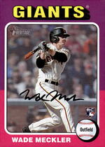 2024 Topps Heritage #179 Wade Meckler