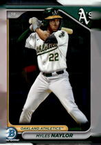 2024 Bowman Chrome Draft #BDC-141 Myles Naylor