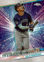 2024 Topps Chrome Stars of MLB #CSMLB-16 Julio Rodriguez