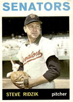 1964 Topps Base Set #92 Steve Ridzik
