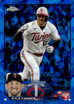 2023 Topps Chrome Update Sapphire Edition #USCS57 Kyle Farmer