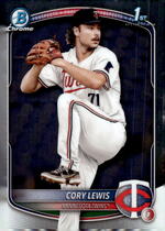 2025 Bowman Chrome Prospects #BCP-128 Cory Lewis