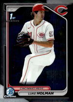 2024 Bowman Chrome Draft #BDC-100 Luke Holman