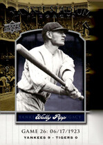 2008 Upper Deck Yankee Stadium Legacy Collection 1-500 #26 Wally Pipp