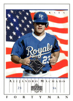 2003 Upper Deck 40-Man Red White and Blue #956 Alejandro Machado