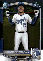 2025 Bowman Chrome Prospects #BCP-242 Moises Marchan