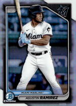 2024 Bowman Chrome Draft Refractor #BDC-133 Agustin Ramirez