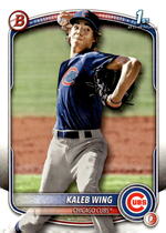2025 Bowman Draft #BD-131 Kaleb Wing
