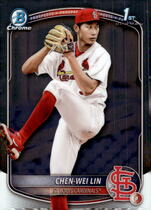 2025 Bowman Chrome Prospects #BCP-141 Chen-Wei Lin