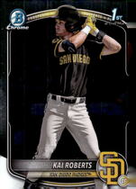2025 Bowman Chrome Prospects #BCP-182 Kai Roberts