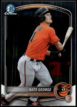 2025 Bowman Chrome Draft #BDC-113 Nate George