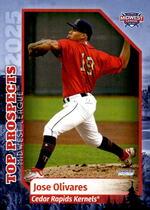 2025 Choice Midwest League Top Prospects #8 Jose Olivares