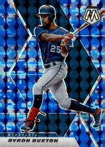 2021 Panini Mosaic Blue Camo #94 Byron Buxton