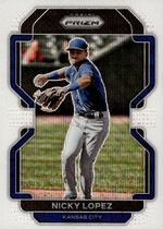 2022 Panini Prizm White Wave Prizm #129 Nicky Lopez