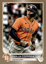 2022 Topps Gold Series 2 #405 Carlos Correa
