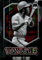 2021 Panini Mosaic Vintage #V8 Lou Brock
