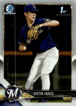 2018 Bowman Chrome Draft Refractor #BDC-104 Justin Jarvis