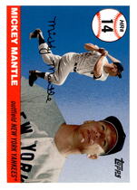 2006 Topps Mantle Home Run History Series 1 #MHR14 Mickey Mantle