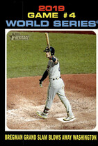 2020 Topps Heritage #330 Bregman Grand Slam