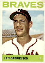 1964 Topps Base Set #198 Len Gabrielson