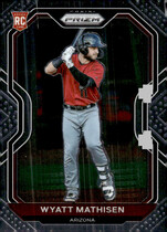 2021 Panini Prizm #84 Wyatt Mathisen