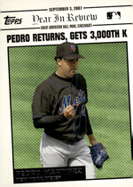 2008 Topps Update Year in Review #YR153 Pedro Martinez