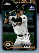 2024 Topps Pro Debut Chrome #PDC-61 Jonah Cox