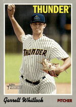 2019 Topps Heritage Minor League #40 Garrett Whitlock