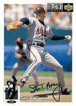 1994 Upper Deck Collectors Choice Silver Signature #44 Steve Avery
