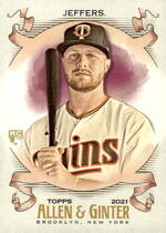 2021 Topps Allen & Ginter #242 Ryan Jeffers