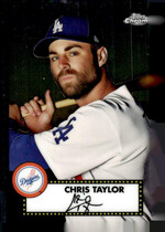 2021 Topps Chrome Platinum Anniversary #392 Chris Taylor