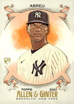 2021 Topps Allen & Ginter #217 Albert Abreu