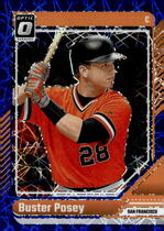 2024 Donruss Optic Blue Velocity #97 Buster Posey