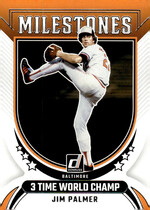 2024 Donruss Milestones #2 Jim Palmer