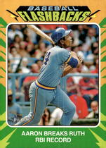 2024 Topps Heritage Baseball Flashbacks #BF-1 Hank Aaron