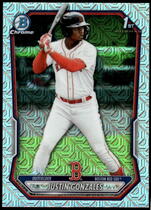 2026 Bowman Chrome Mega Box Prospects (Mojo Refractor) #BCP-141 Justin Gonzales