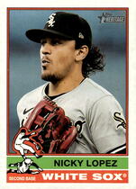 2025 Topps Heritage #371 Nicky Lopez