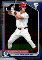2024 Bowman Chrome Draft #BDC-49 John Spikerman