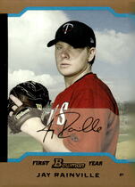 2004 Bowman Draft Gold #BDP33 Jay Rainville