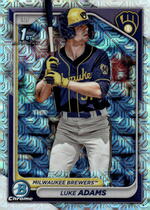 2024 Bowman Chrome Mega Box Prospects (Mojo Refractor) #BCP-50 Luke Adams