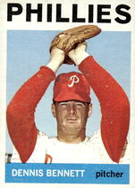 1964 Topps Base Set #396 Dennis Bennett