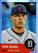 2022 Topps Chrome Platinum Anniversary Prism Refractor #267 Tarik Skubal