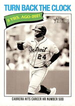 2026 Topps Heritage #333 Miguel Cabrera