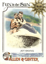 2023 Topps Allen & Ginter Fun in the Sun #FITS-10 Jet-Skiing