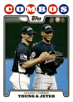 2008 Topps Update Gold Foil #UH127 Derek Jeter|Michael Young