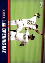 2021 Topps Opening Day Opening Day #OD-11 San Diego Padres