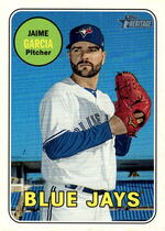 2018 Topps Heritage High Number #513 Jaime Garcia