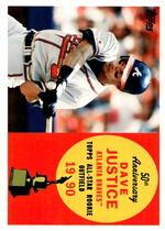 2008 Topps 50th Anniversary All Rookie Team #AR7 David Justice