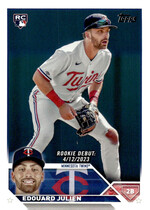 2023 Topps Update #US46 Edouard Julien