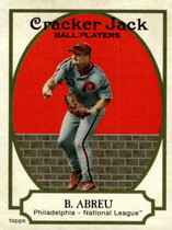 2005 Topps Cracker Jack Mini Stickers #90 Bobby Abreu